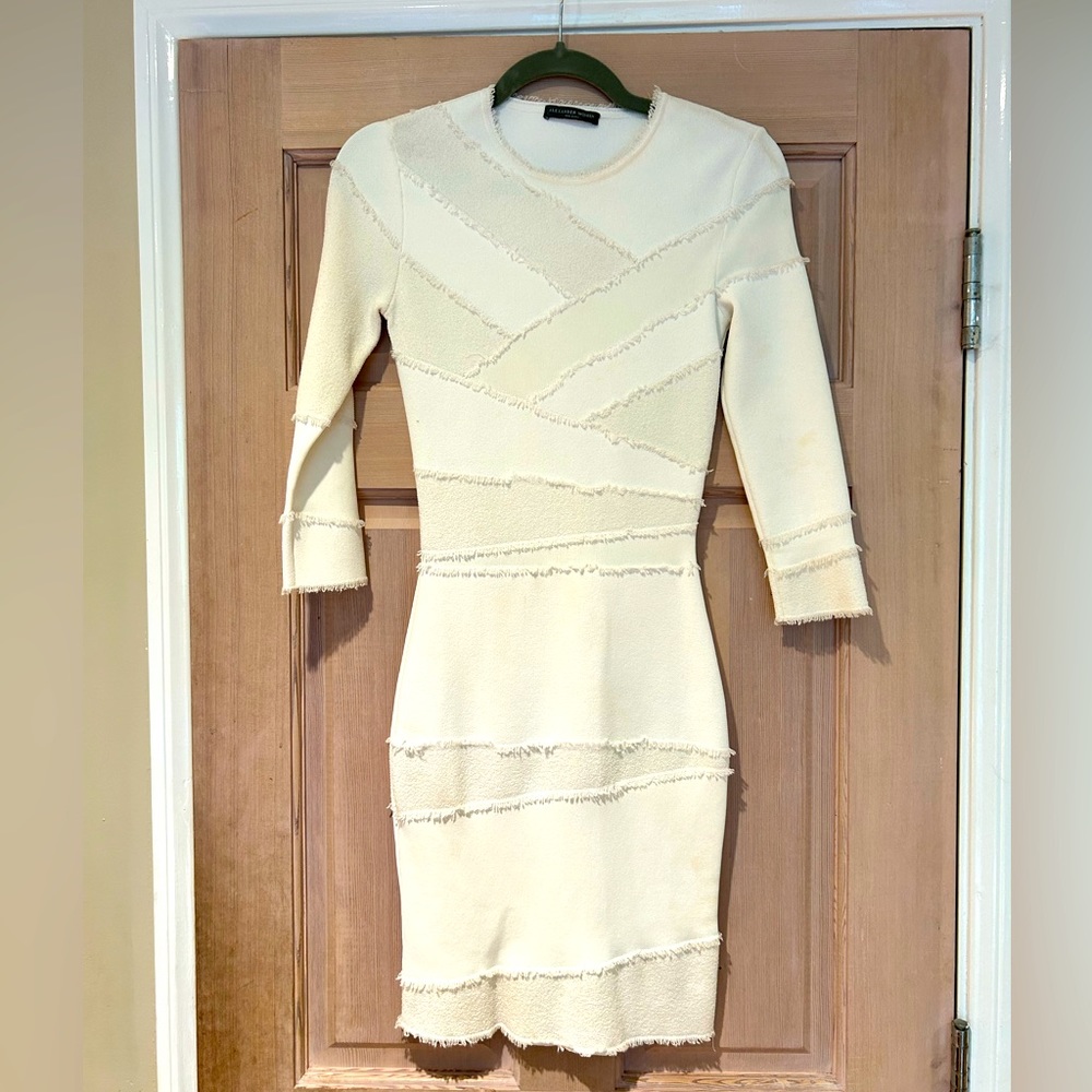 Alexander McQueen white dress